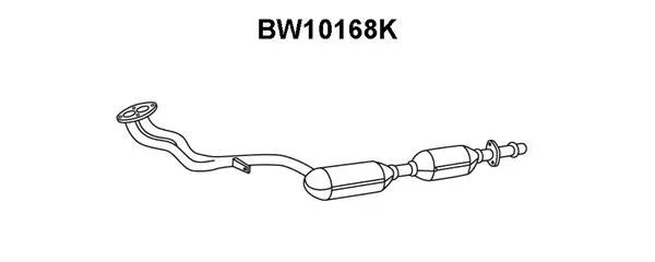 Catalytic Converter (BW10168K)