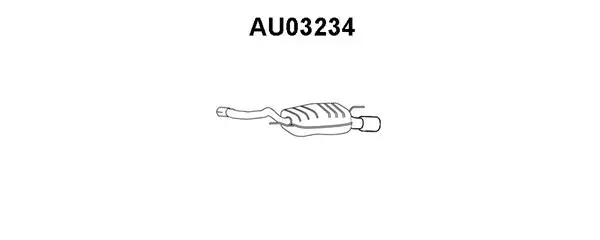 Rear Muffler (AU03234)