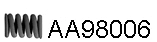 Spring, exhaust pipe (AA98006)