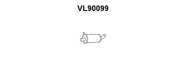 Centre Muffler (VL90099)