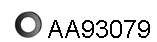 Rubber Strip, exhaust system (AA93079)