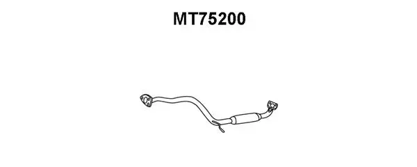 Centre Muffler (MT75200)