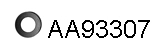 Rubber Strip, exhaust system (AA93307)
