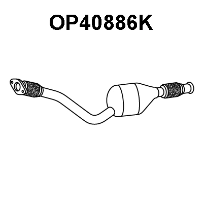 Catalytic Converter (OP40886K)