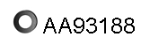 Rubber Strip, exhaust system (AA93188)