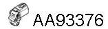 Rubber Strip, exhaust system (AA93376)