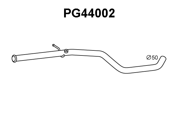 Exhaust Pipe (PG44002)