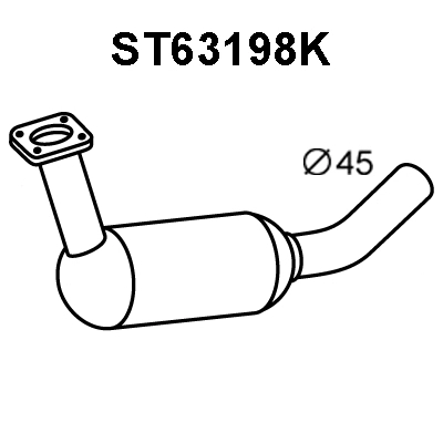 Catalytic Converter (ST63198K)
