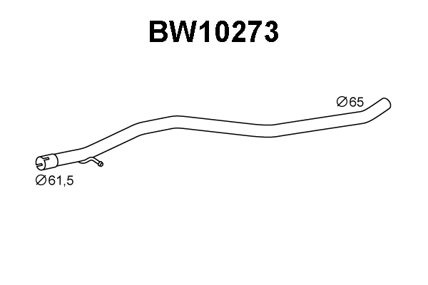 Exhaust Pipe (BW10273)