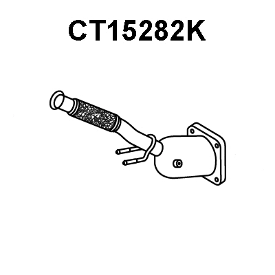 Catalytic Converter (CT15282K)