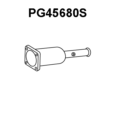 Soot/Particulate Filter, exhaust system (PG45680S)