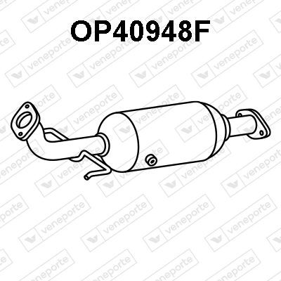 Soot/Particulate Filter, exhaust system (OP40948F)
