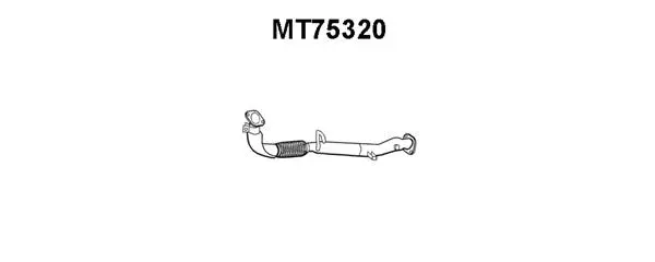 Exhaust Pipe (MT75320)