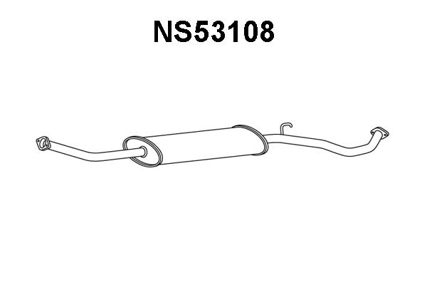 Front Muffler (NS53108)