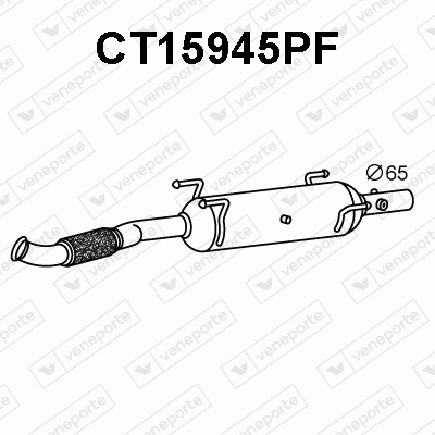 SCR Catalytic Converter (CT15945PF)