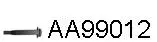 Bolt, exhaust system (AA99012)