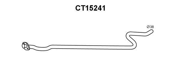Exhaust Pipe (CT15241)