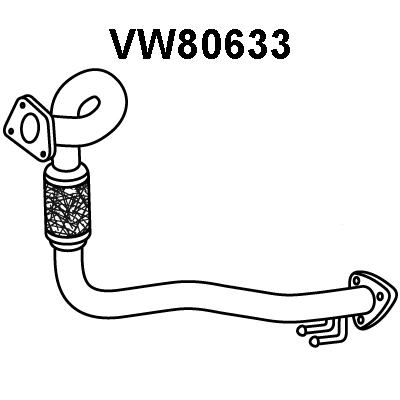 Exhaust Pipe (VW80633)