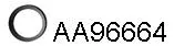 Seal Ring, exhaust pipe (AA96664)