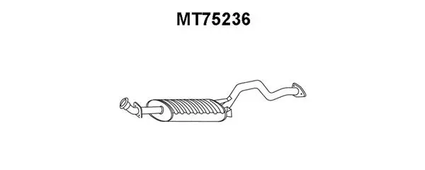 Rear Muffler (MT75236)