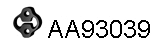 Rubber Strip, exhaust system (AA93039)