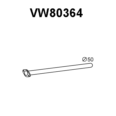 Exhaust Pipe (VW80364)