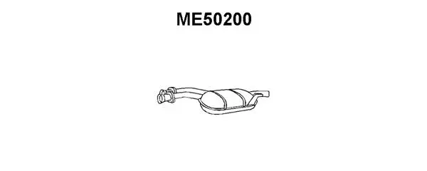 Centre Muffler (ME50200)