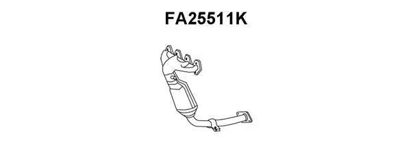 Manifold Catalytic Converter (FA25511K)