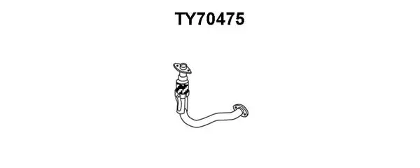 Exhaust Pipe (TY70475)