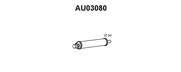 Front Muffler (AU03080)