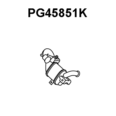 Catalytic Converter (PG45851K)