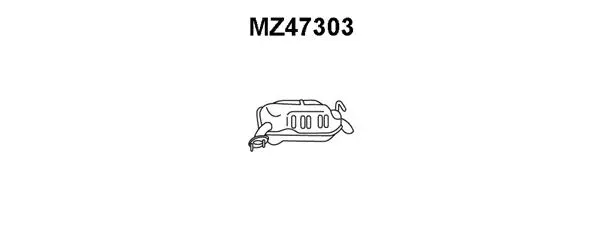 Rear Muffler (MZ47303)