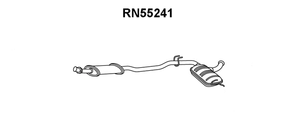 Front Muffler (RN55241)