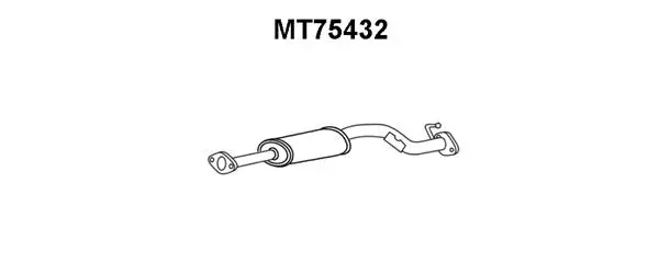 Front Muffler (MT75432)