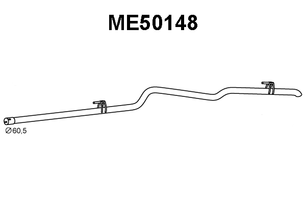 Exhaust Pipe (ME50148)