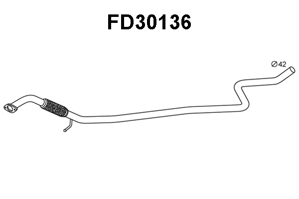 Exhaust Pipe (FD30136)