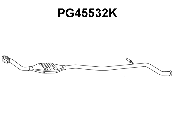 Catalytic Converter (PG45532K)