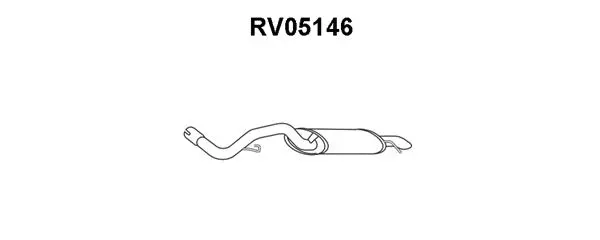 Rear Muffler (RV05146)