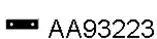Rubber Strip, exhaust system (AA93223)