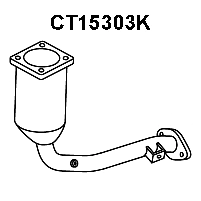 Catalytic Converter (CT15303K)