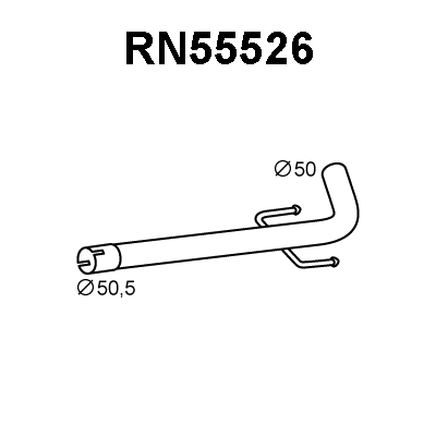 Exhaust Pipe (RN55526)