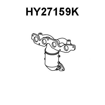 Catalytic Converter (HY27159K)