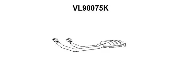 Catalytic Converter (VL90075K)