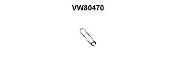 Exhaust Pipe (VW80470)