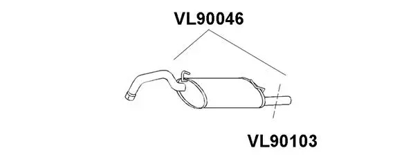 Exhaust Pipe (VL90103)
