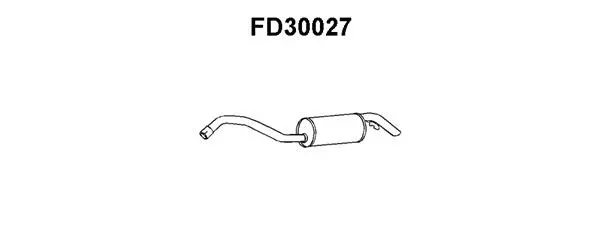 Rear Muffler (FD30027)