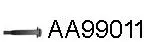 Bolt, exhaust system (AA99011)