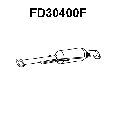 Soot/Particulate Filter, exhaust system (FD30400F)