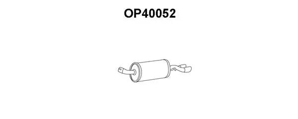 Rear Muffler (OP40052)