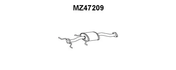 Front Muffler (MZ47209)